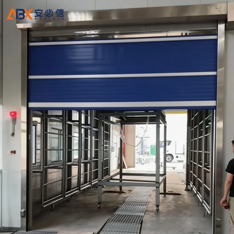 神农架林区PVC快速门